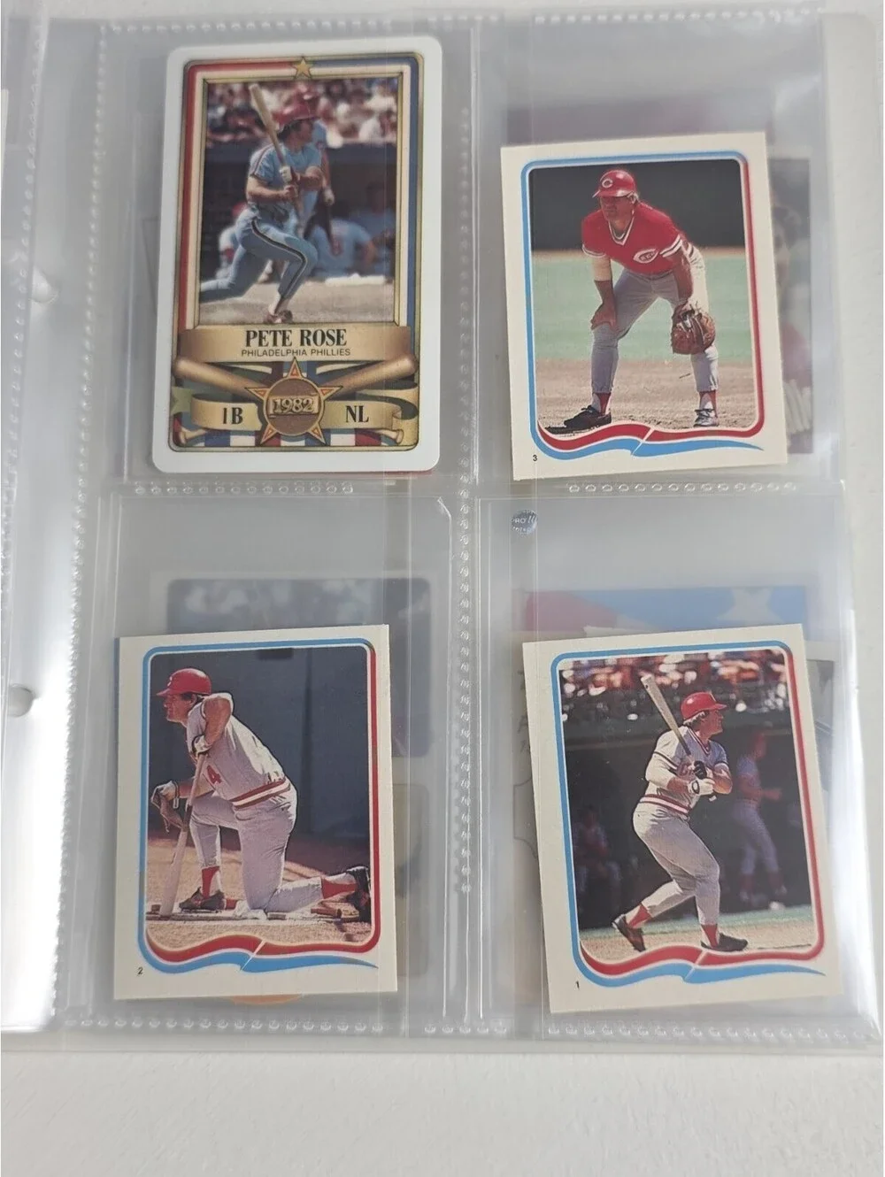 Topps Pete Rose Vintage Sticker & Mini Card Lot